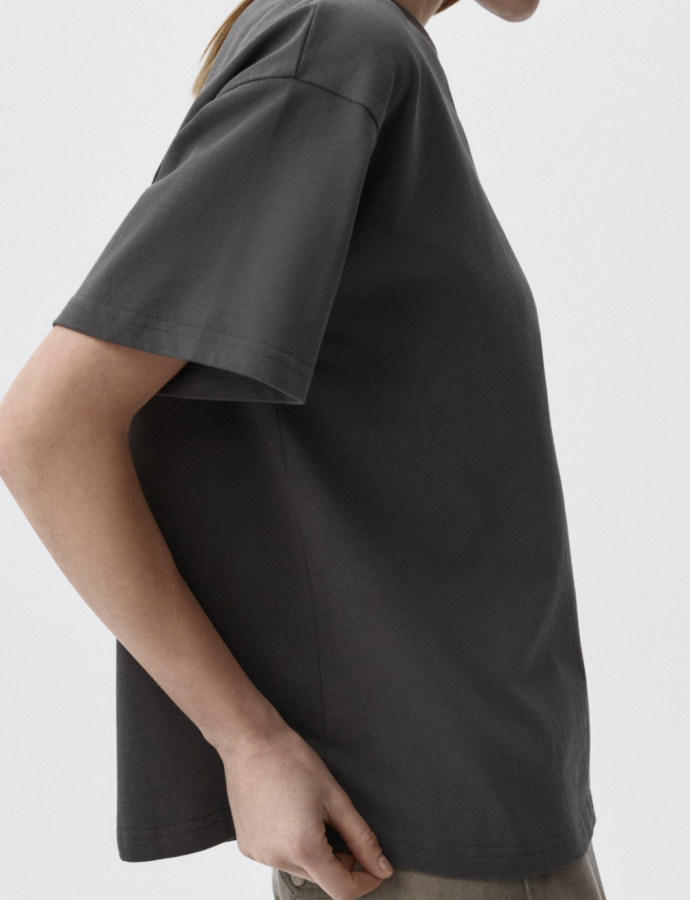 5802010237 Շապիկ կիսաթև  KATE OVERSIZE FIT